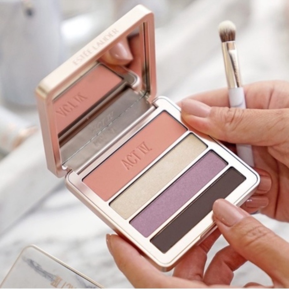 Estée Lauder ACT eyeshadow palette.  New but compact has scratches on compact.